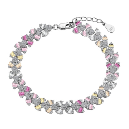 Dainty Exquisite Flower Shape Daily Bracelet