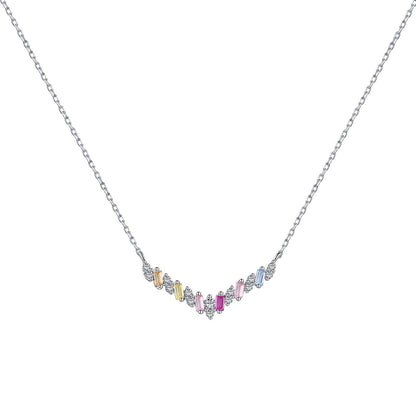 Dazzling Rainbow Necklace