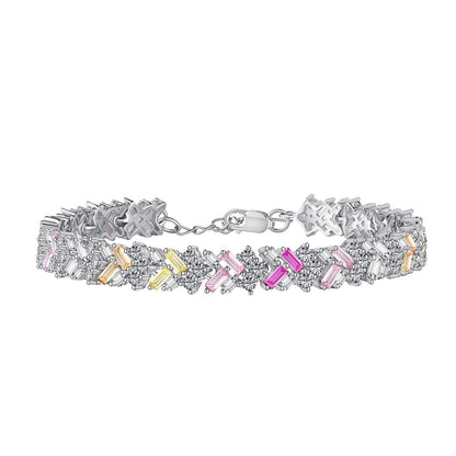 Dazzling Unique Multi Shape Daily Bracelet