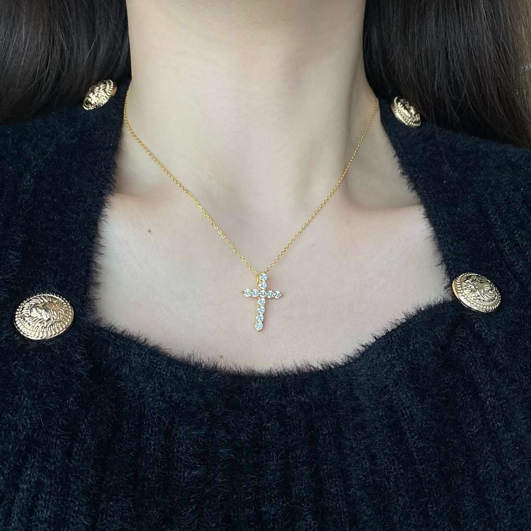 Unique Cross Shape Necklace