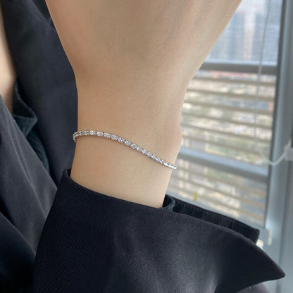 Elegant Emerald Cut Daily Bracelet