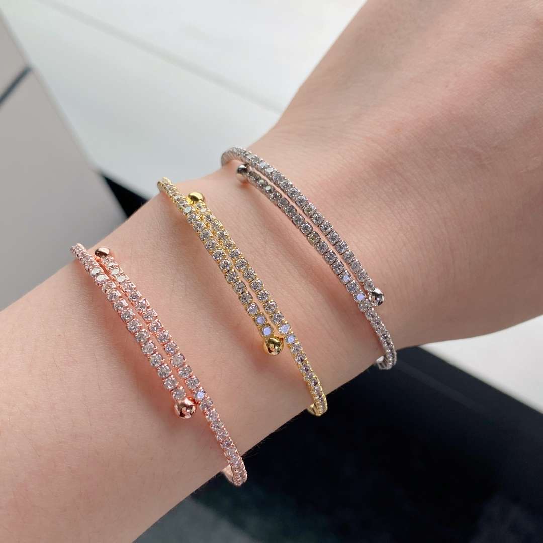 Rundes modisches Armband mit Diamanten