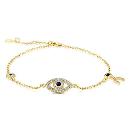 Dainty Eye Shape Necklace