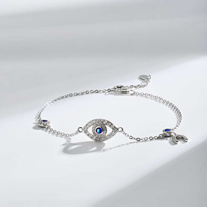 Dainty Eye Shape Necklace