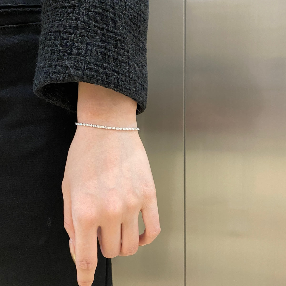 Elegant Emerald Cut Daily Bracelet