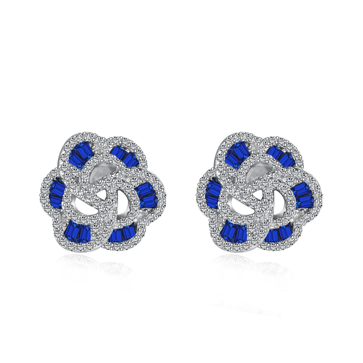 Exquisite Flower Shape Daily Earrings