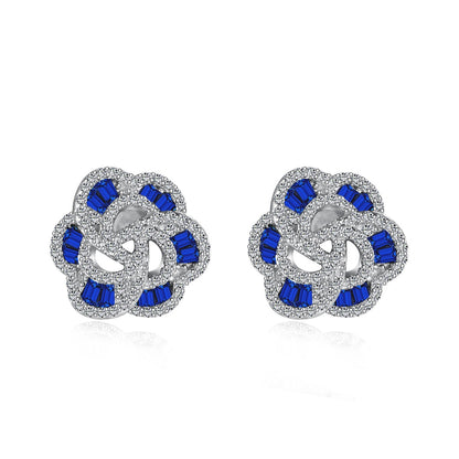 Exquisite Flower Shape Daily Earrings