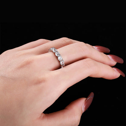 Eternity Round Cut Tennis Ring