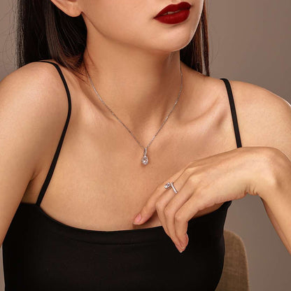 Delicate Water Drop Shape Fashion Necklace